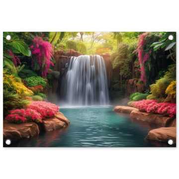 Betoverende Waterval in de Tropen