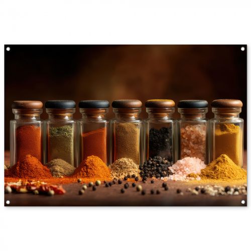 Tuinposter - Potjes - Kruiden - Specerijen - Korrels