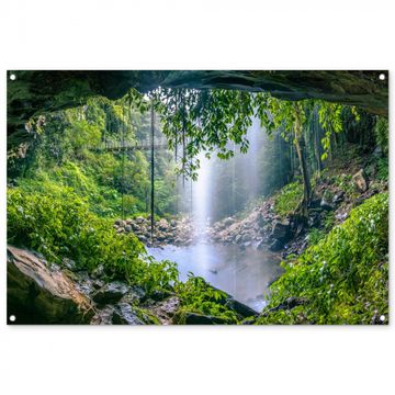 Tuinposter - Verborgen Waterval