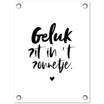 Geluk zit in 't zonnetje - Tekst - Zomer - Quotes