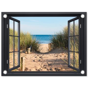 Uitzicht op Strand