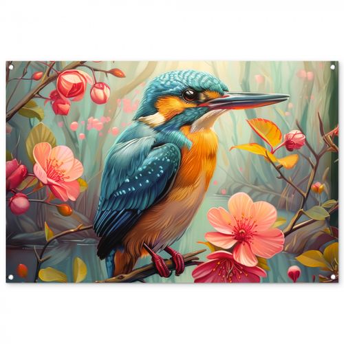 IJsvogel - Bloesem - Natuur - Vogels - Bloemen