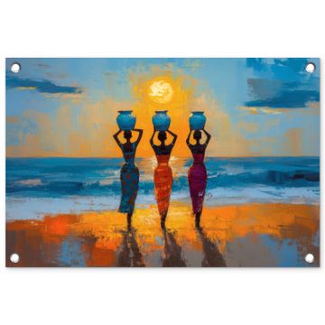 Vrouwen - Strand - Zondsondergang