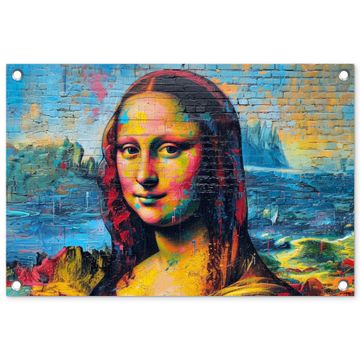 Kleurrijke Mona Lisa