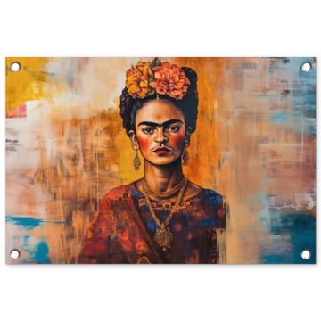 Tuinposter - Portret - Sieraden - Schilderachtig