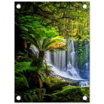 Tuinposter - Waterval in het Regenwoud