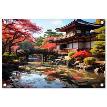 Japanse Tuin in de Herfst