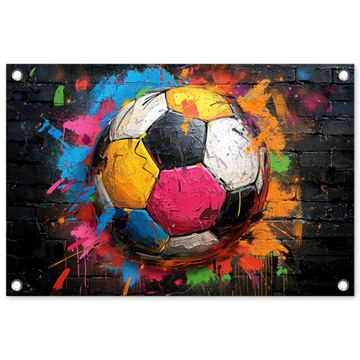 Kleurrijke Voetbal
