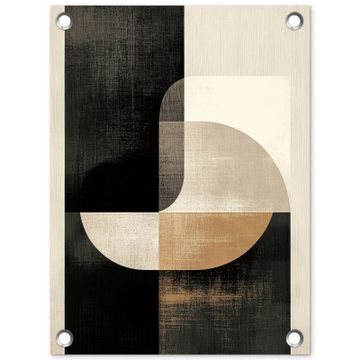 Tuinposter - Modern - Vierkant - Vormen