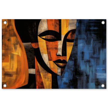 Abstract - Portret - Kleurvakken