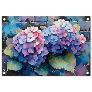 Hortensia's in Pastelkleuren