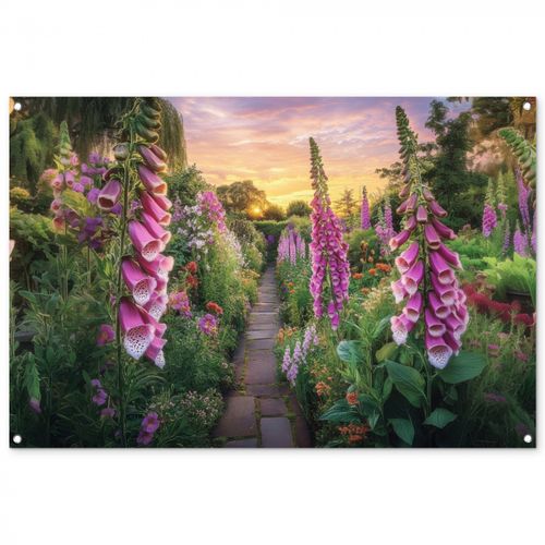 Tuinposter - Vingerhoedskruid - Bloemen - Tuin