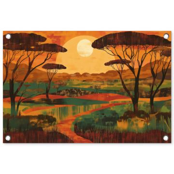 Landschap - Afrikaans - Zon