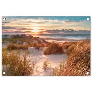 Strandduinen in het Avondlicht