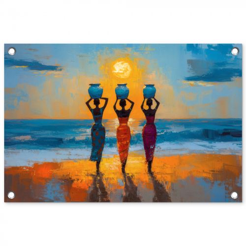 Vrouwen - Strand - Zondsondergang