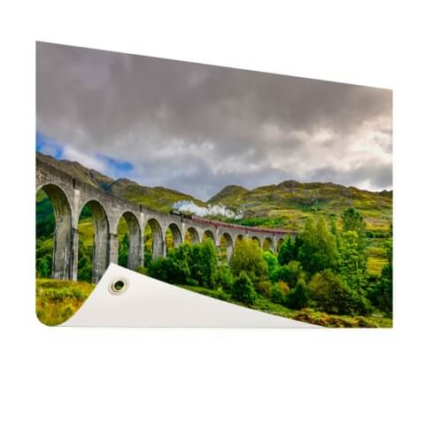 Schots landschap fotoprint Tuinposter
