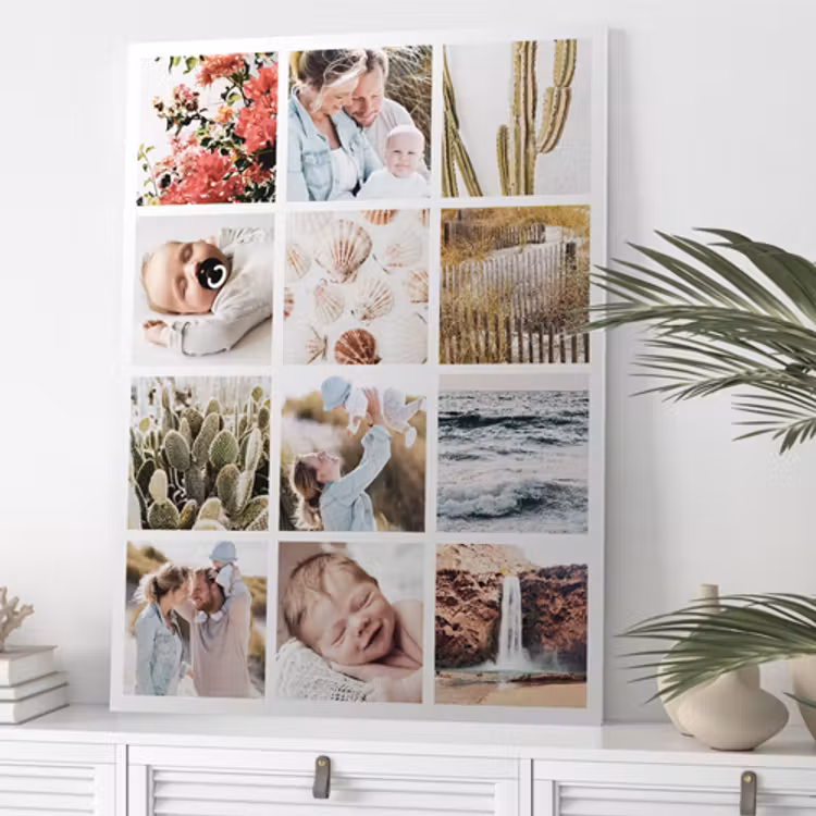 Fotocollage op canvas — 3