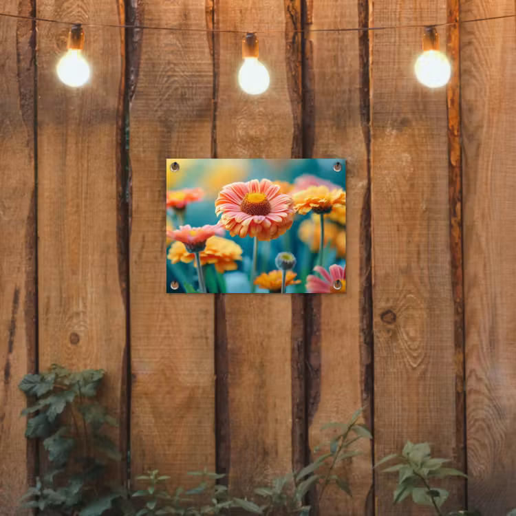 Tuinposter - Bloemen in zomerse pracht — 2