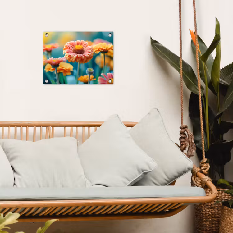 Tuinposter - Bloemen in zomerse pracht — 4