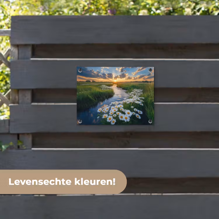 Tuinposter - Beekje - Landschap - Margriet — 6