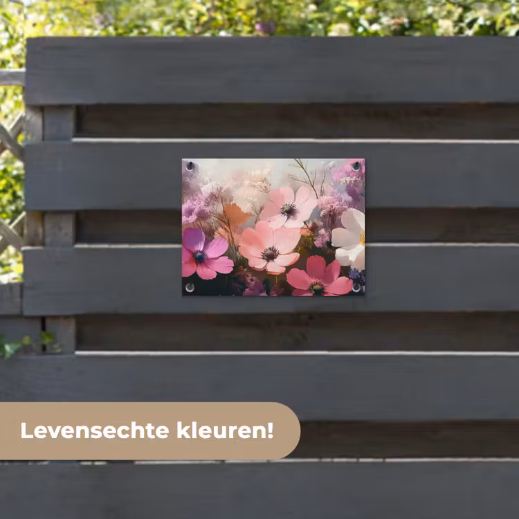 Tuinposter - Bloemen - Kleurrijk - Bloei — 6