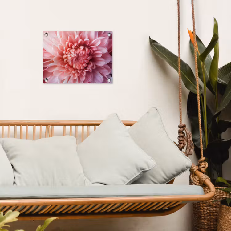 Tuinposter - Dahlia - Bloem - Close up - Roze — 4
