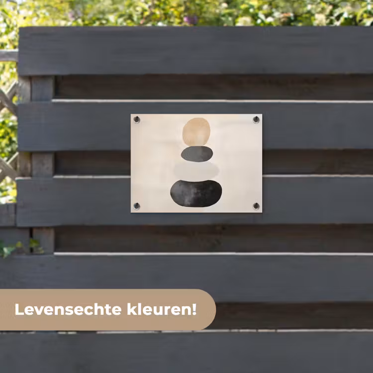 Tuinposter - Japandi - Wabi sabi - Beige — 6