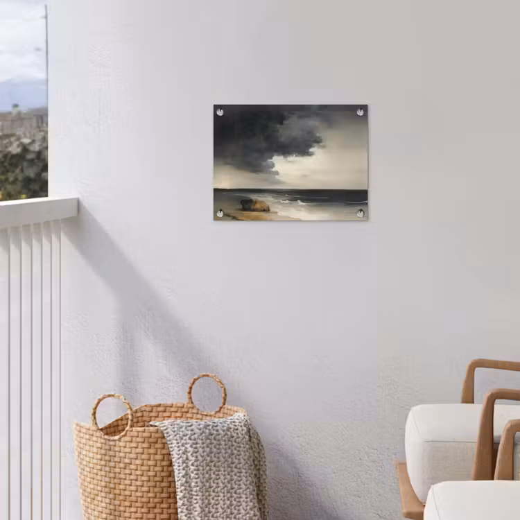 Tuinposter - Kust - Golven - Rots - Storm — 5