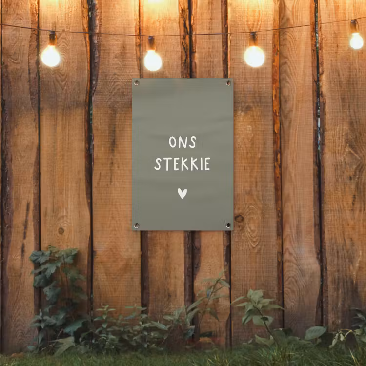 Tuinposter - onsstekkie-groen — 2