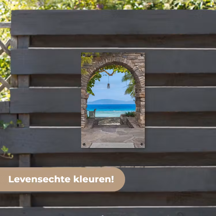 Tuinposter - Een poort naar paradijs — 6