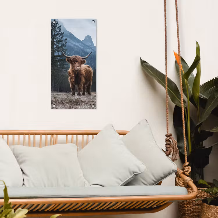Tuinposter - Hooglander voor Bergen — 4