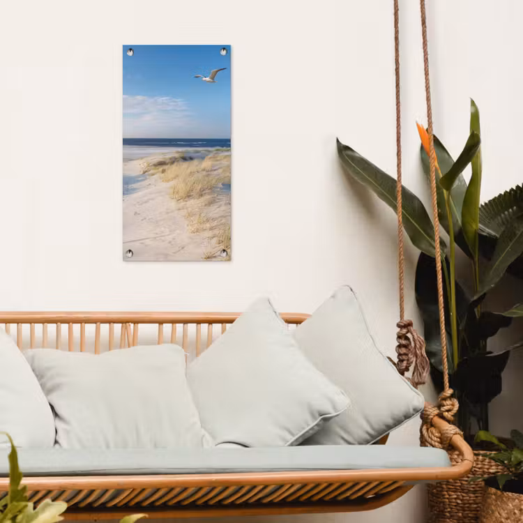 Tuinposter - Mooie Strandvlucht — 4