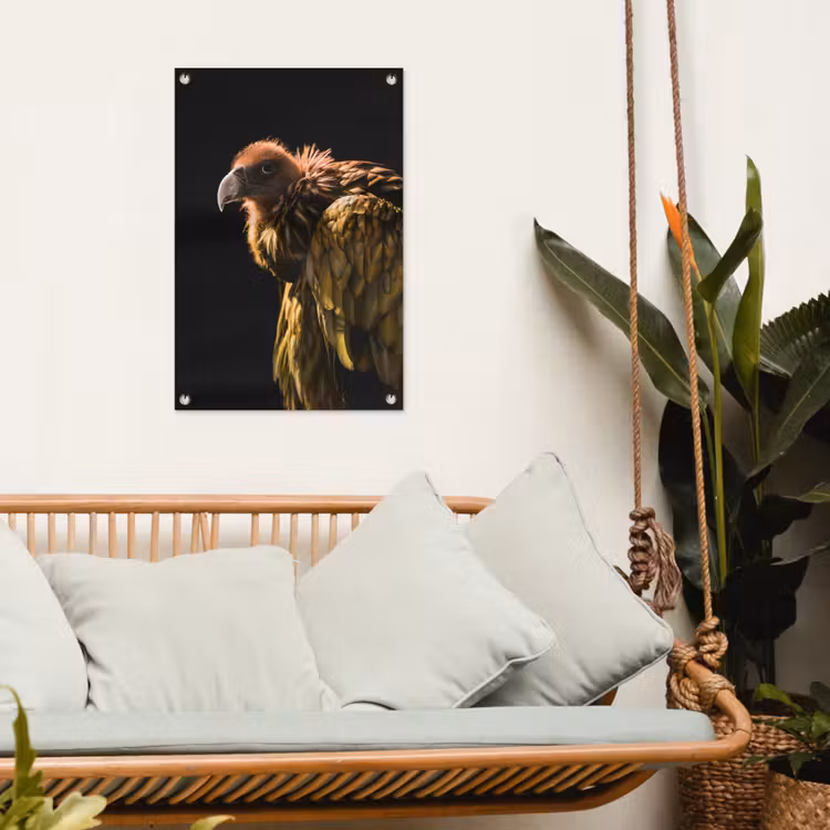 Tuinposter - Gier - Roofdier - Vogel — 4