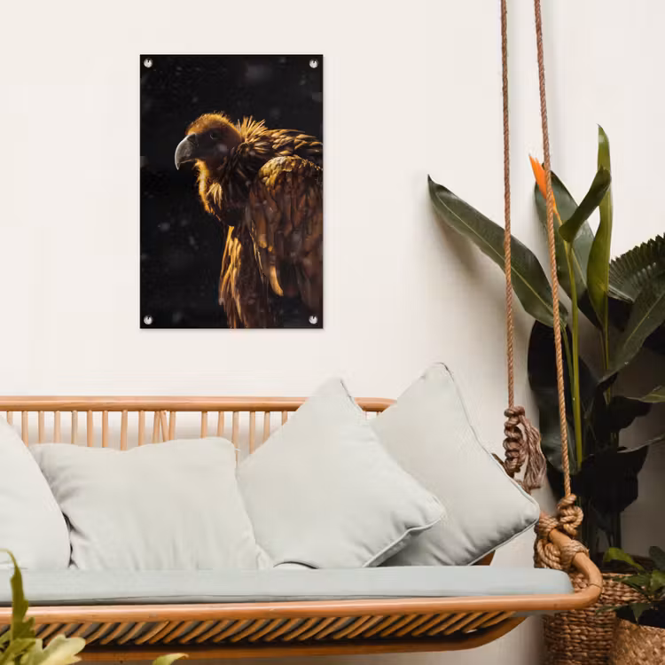 Tuinposter - Gier - Vogel - Roofvogel — 4