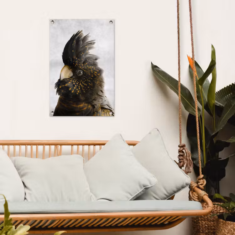 Tuinposter - Kaketoe - Vogel - Goud — 4