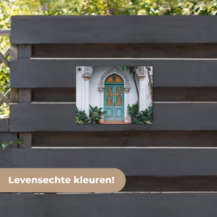 Tuinposter - Deur - Patronen - Planten — 6