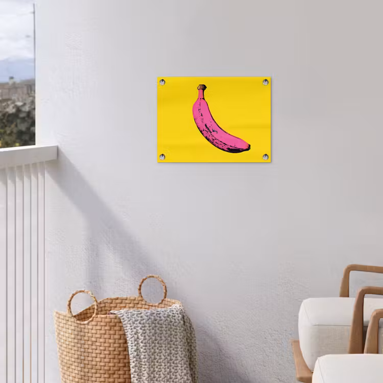 Tuinposter - Banaan - Grafisch - Geel — 5