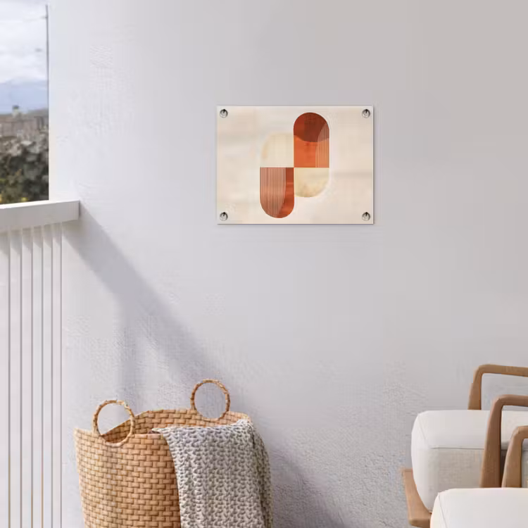 Tuinposter - Bogen - Beige - Vormen — 5