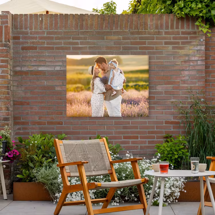 Canvas voor buiten eigen foto — 3