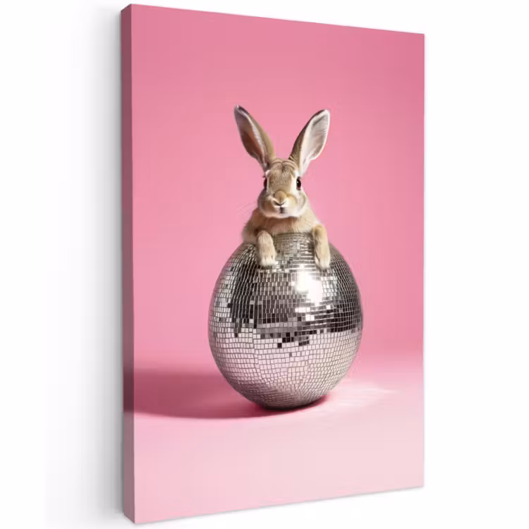 Buiten canvas - Haas - Strik -Discobal — 1