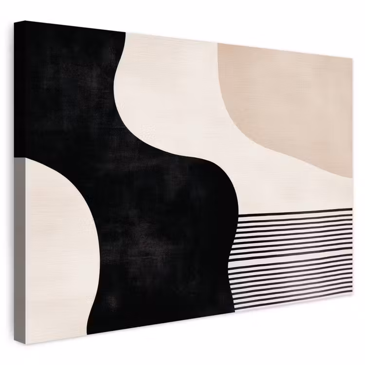 Buiten canvas - Abstract - Japandi - Beige - Modern — 1
