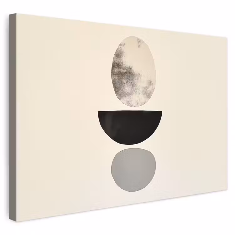 Buiten canvas - Beige - Japandi - Wabi sabi — 1