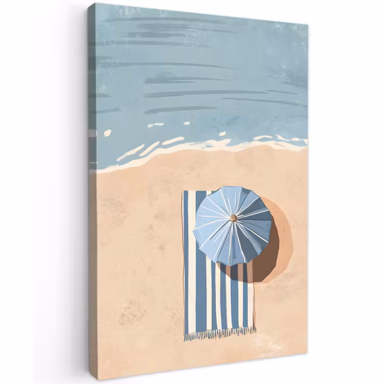 Buiten canvas - Strandlaken - Strepen - Parasol - Strand — 1