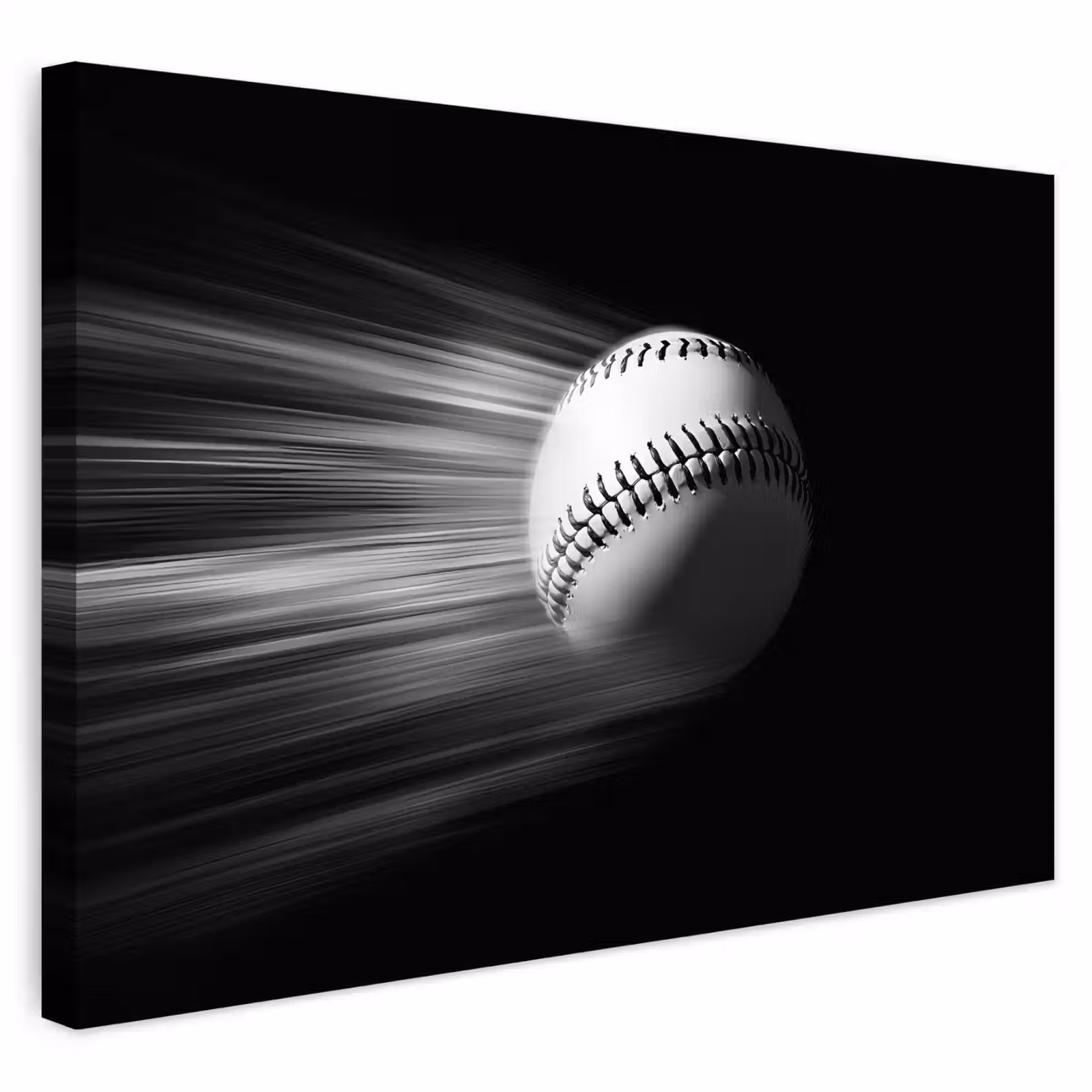 Buiten canvas - Honkbal - Wit - Vliegt — 1