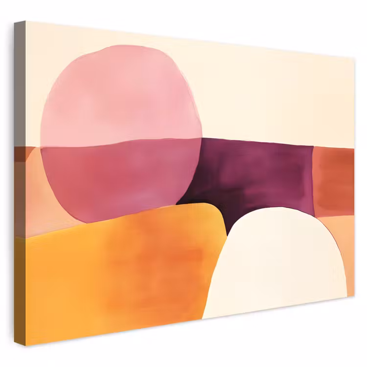Buiten canvas - Vormen - Abstract - Kleurrijk — 1