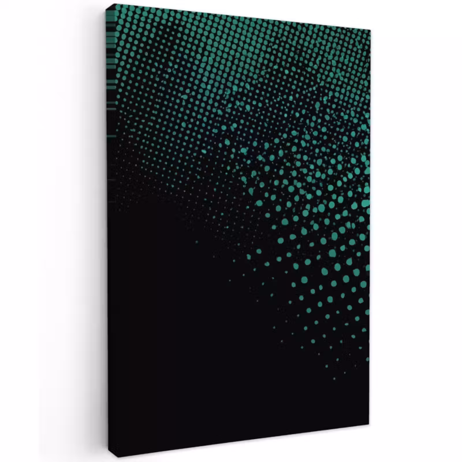 Buiten canvas - Gaming - Stippen - Groen - Vervagen — 1