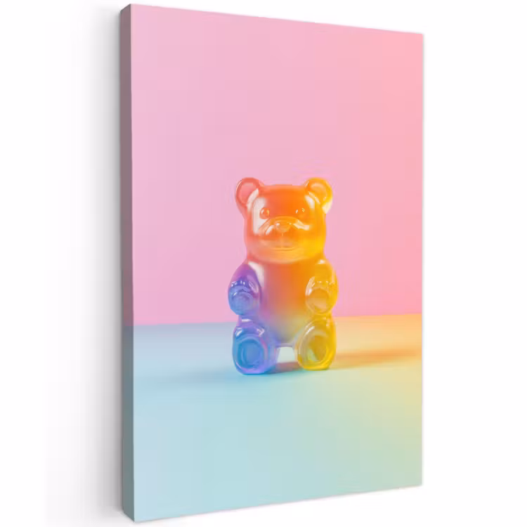 Buiten canvas - Pastel - Snoep — 1