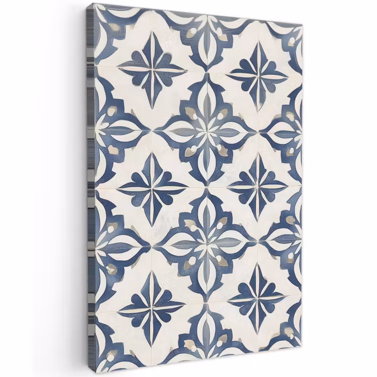 Buiten canvas - Tegels - Spaans - Patronen - Keramiek — 1
