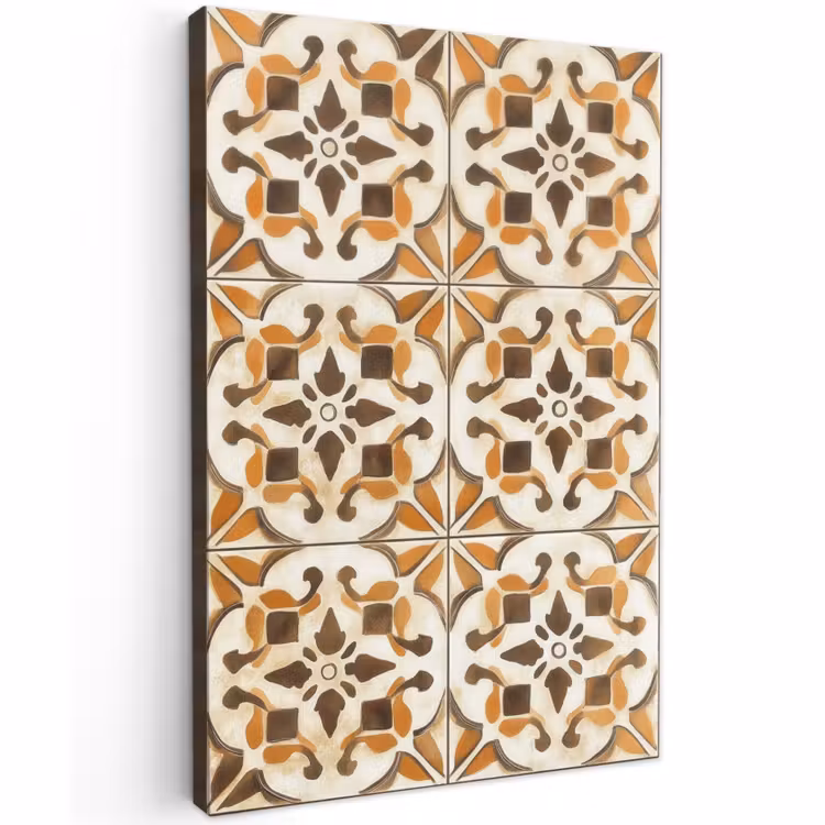Buiten canvas - Vintage - Spaans - Decoratie - Keramiek — 1