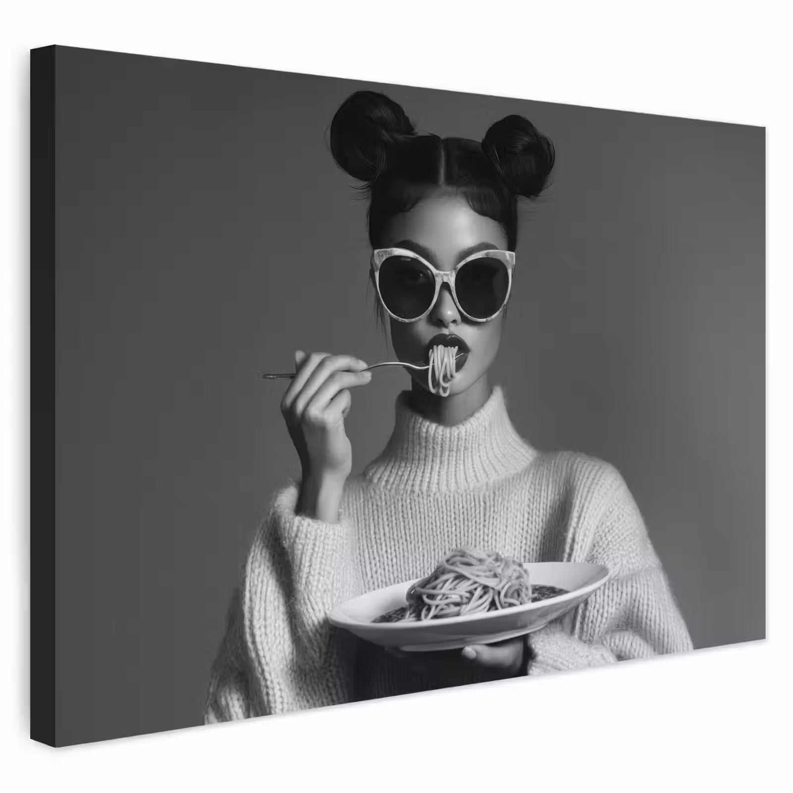 Buiten canvas - Vrouw - Pasta - Zonnebril — 1